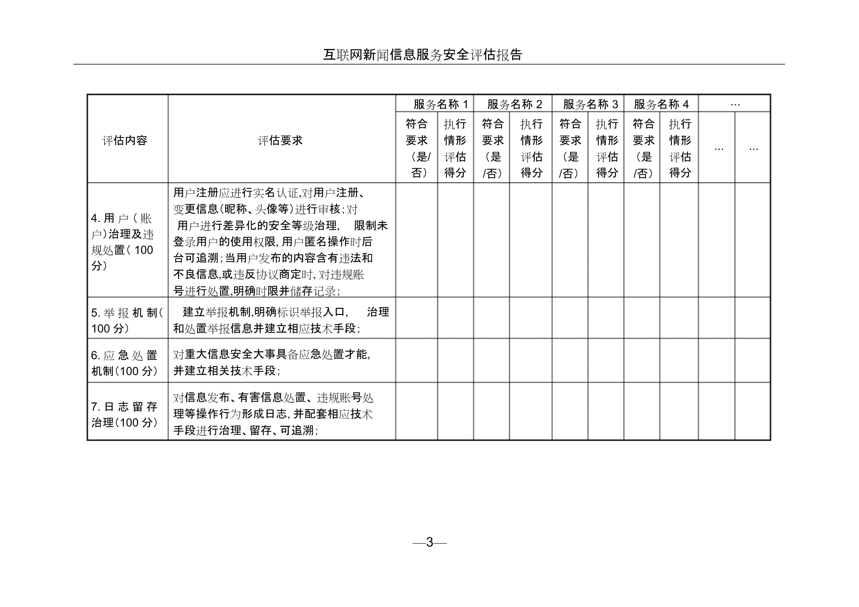 2022年度互联网新闻信息服务安全评估报告模板解析